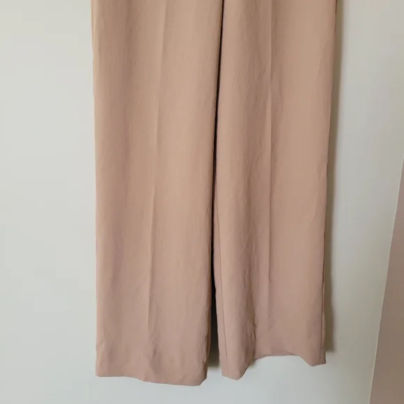 Aritzia Wide Leg Pants in Blush Taupe - Picture 5 of 7